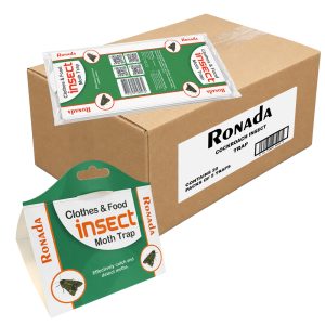 Ronada kleding en voedselmottenval - Doos 20 x 5 stuks