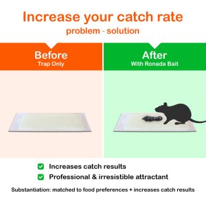 Ronada ratten en muizen lokstof Bacon - Doos 12 stuks